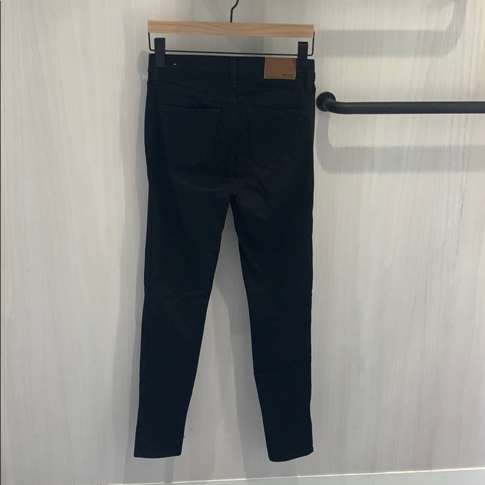 Made well black skinny jeans